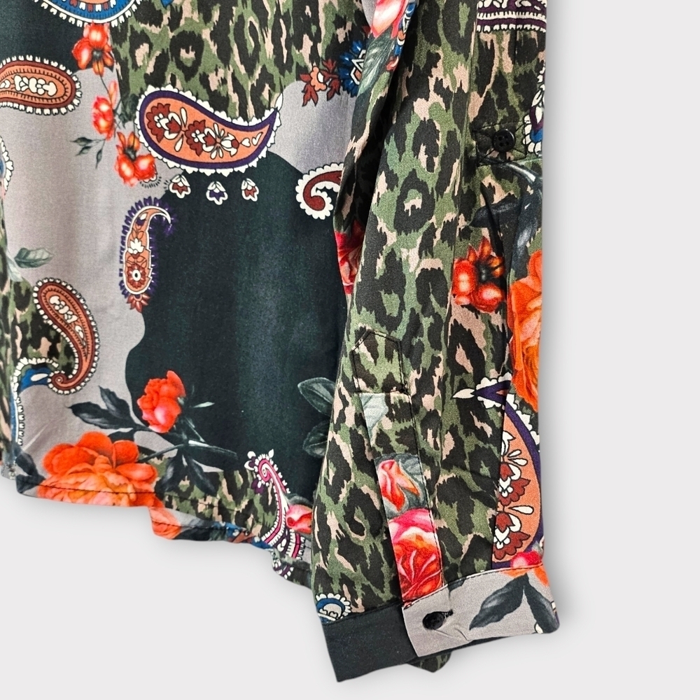 Tolani Collection Evonne Black Paisley Top - Picture 8 of 13